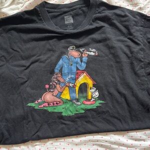 Huf X Snoop Black Graphic T-Shirt